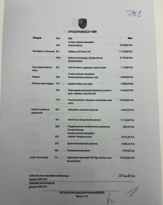 Porsche Cayenne cena 685000 przebieg: 19000, rok produkcji 2023 z Sopot małe 154